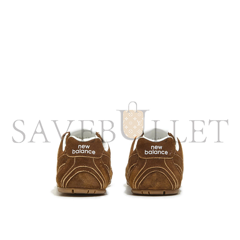 MIU MIU X NEW BALANCE 530 SL SUEDE SNEAKER IN CINNAMON 5E165E MIU MIU X NEW BALANCE 530 SL SUEDE SNEAKER IN CINNAMON 5E165E